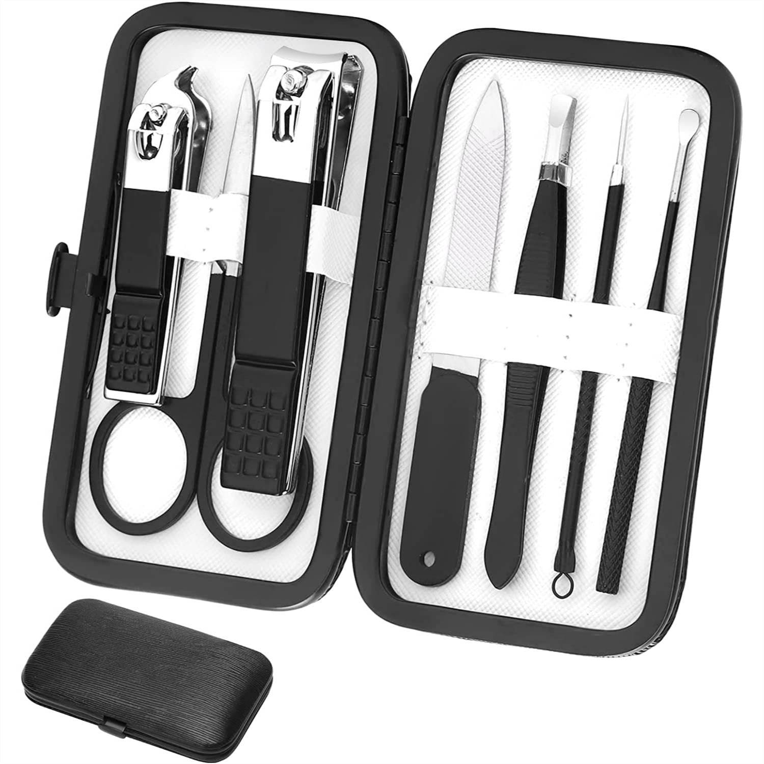 Men'S Grooming Images - Nail Clippers Set Professional Manicure Pedicure