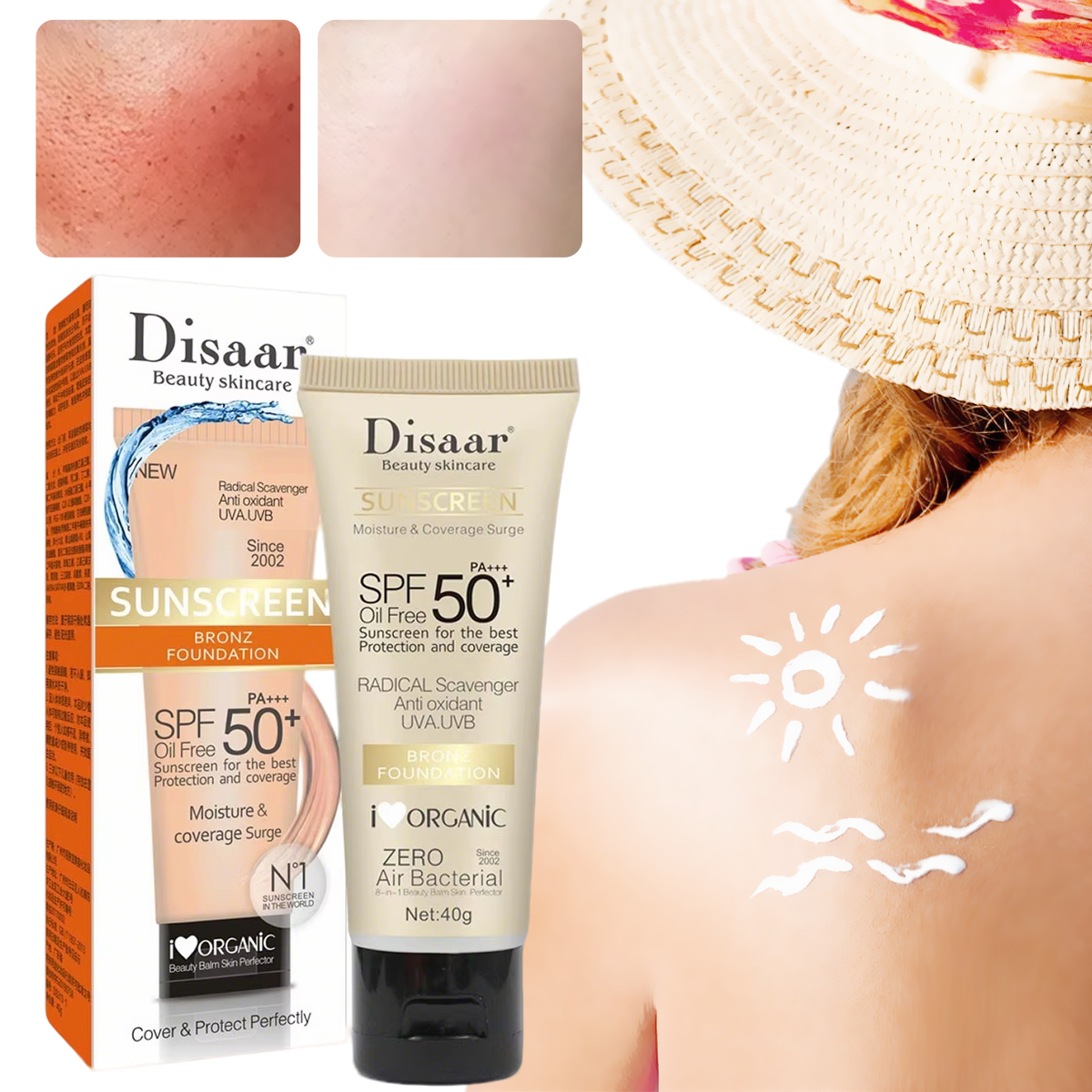 Face Moisturizer Spf - SPF 90++++Sunscreen Nourishing, Moisturizing, Repairing Damaged