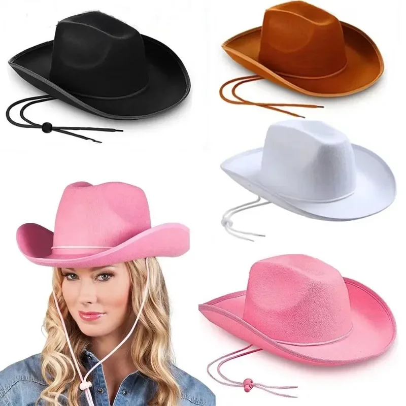 Men'S Grooming House - New Cowboy Hat Felt Princess Hat