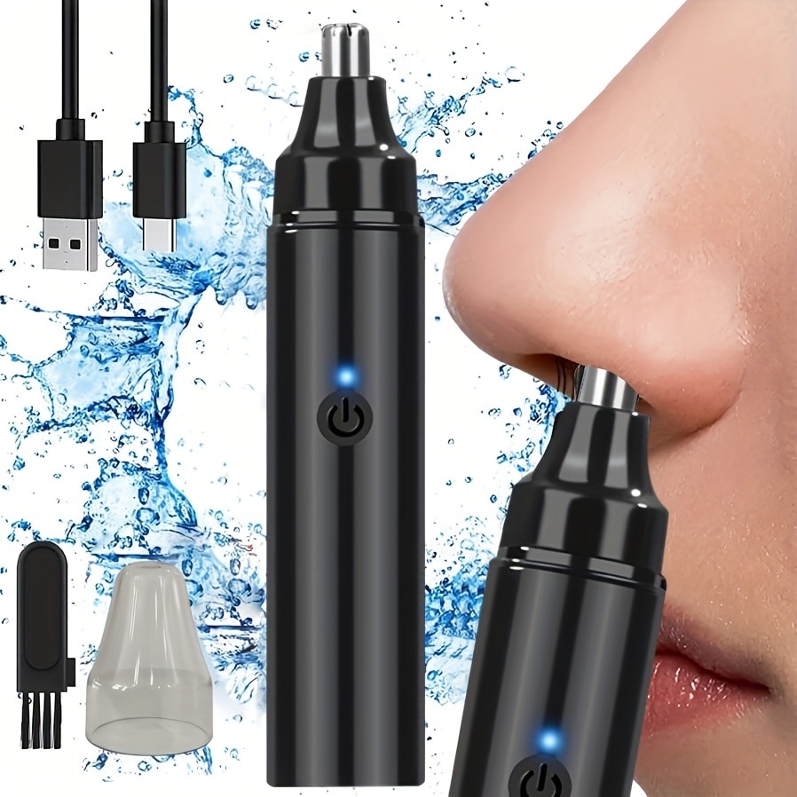 Men'S Grooming Nose And Ear - Rechargeable Nose Hair trimmer and Facial
