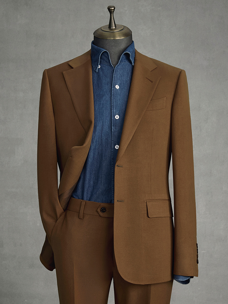 Men'S Grooming For Marriage - Men's Brown Wedding Suit - Groom
