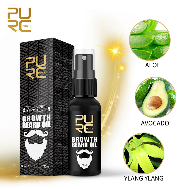 PURC Beard Growth Oil for Men  - Mens Grooming Treatment のレビューと価格