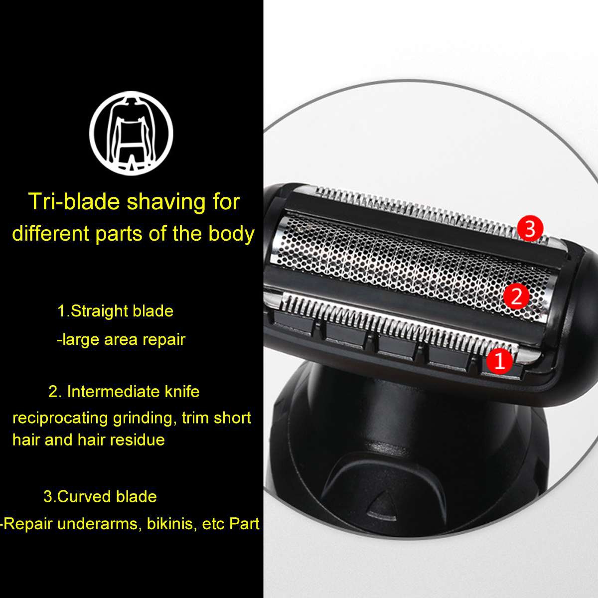 Kemei 696 Multifunctional Trim - Men'S Grooming Nose And Ear のレビューと価格