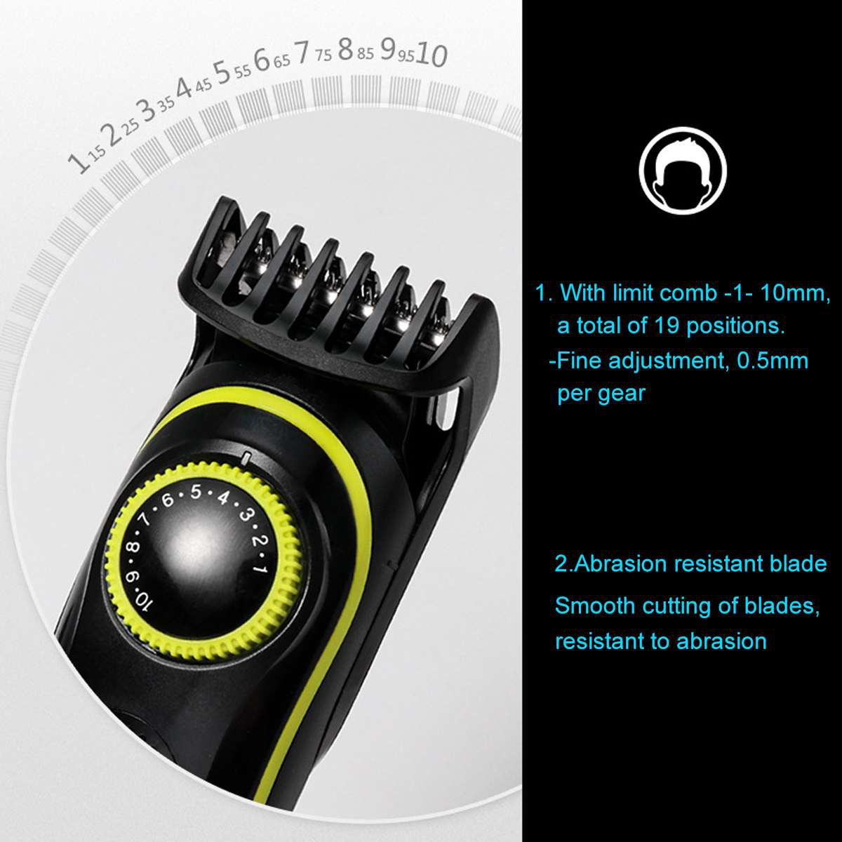 Kemei 696 Multifunctional Trim - Men'S Grooming Nose And Ear のレビューと価格