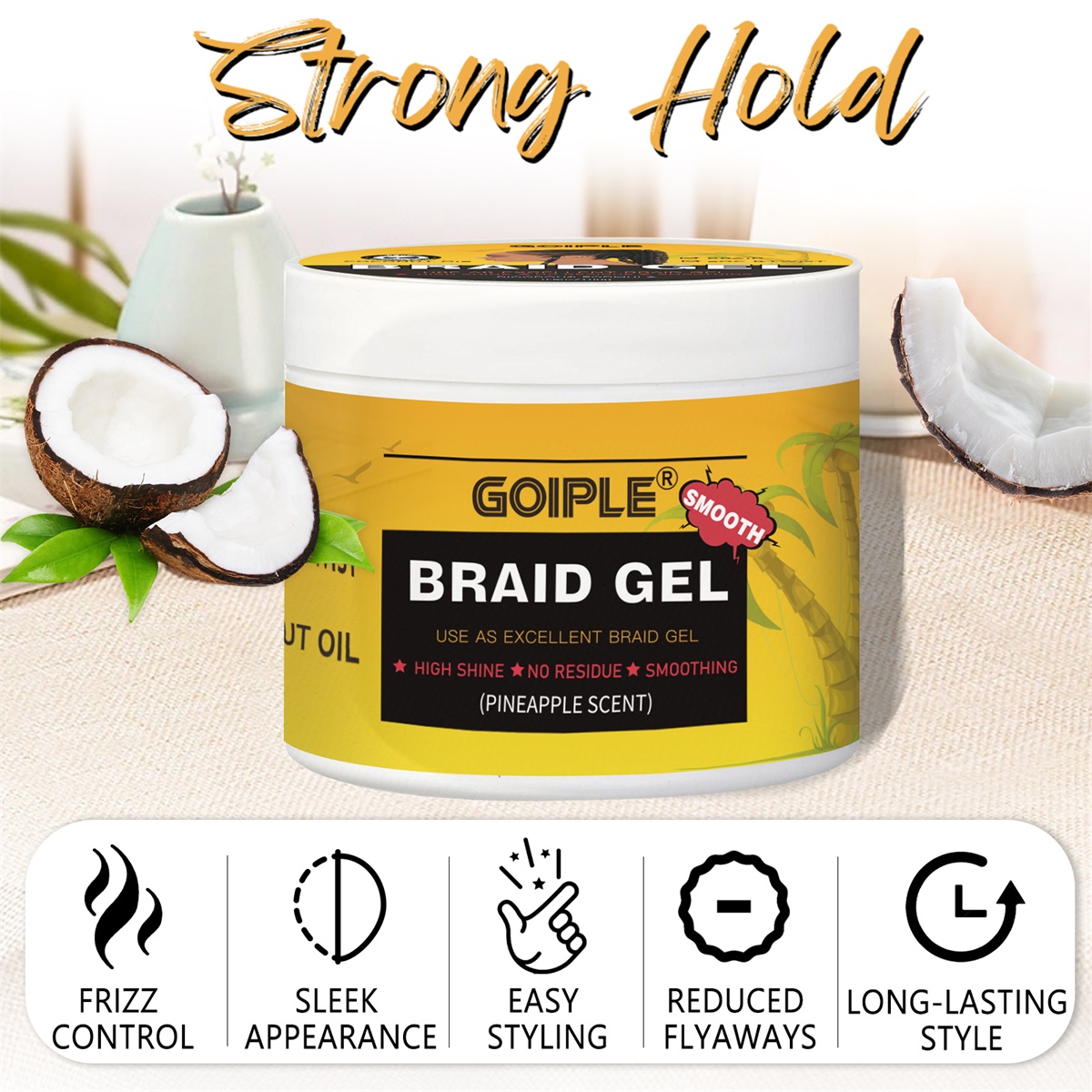 Braiding Gel High-Shine Clean  - Men'S Grooming Gel のレビューと価格
