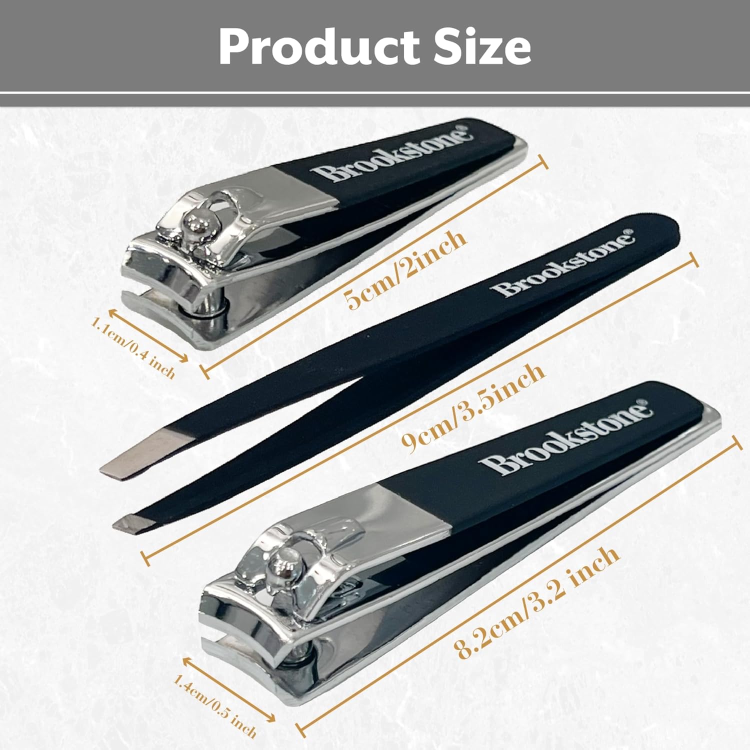 Premium Stainless Steel Nail C - Men'S Grooming Images のレビューと価格