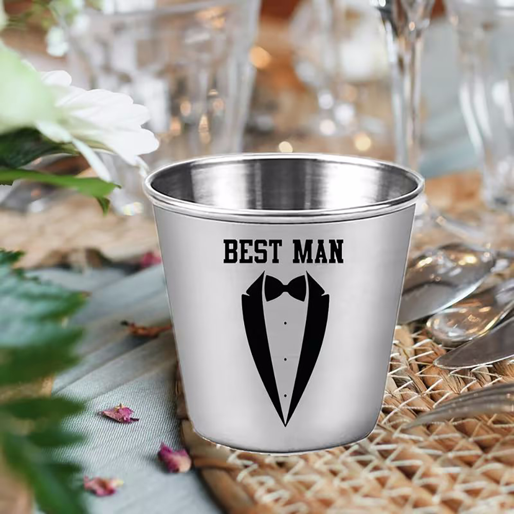 Custom Groomsman Shot Glass Se - Men'S Grooming House のレビューと価格