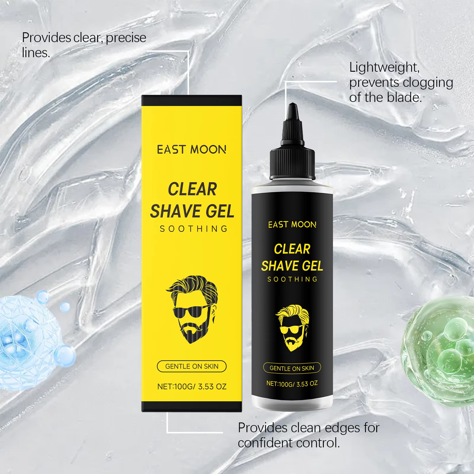 East Moon Man Shaving Care Gel - Men'S Grooming Gel のレビューと価格