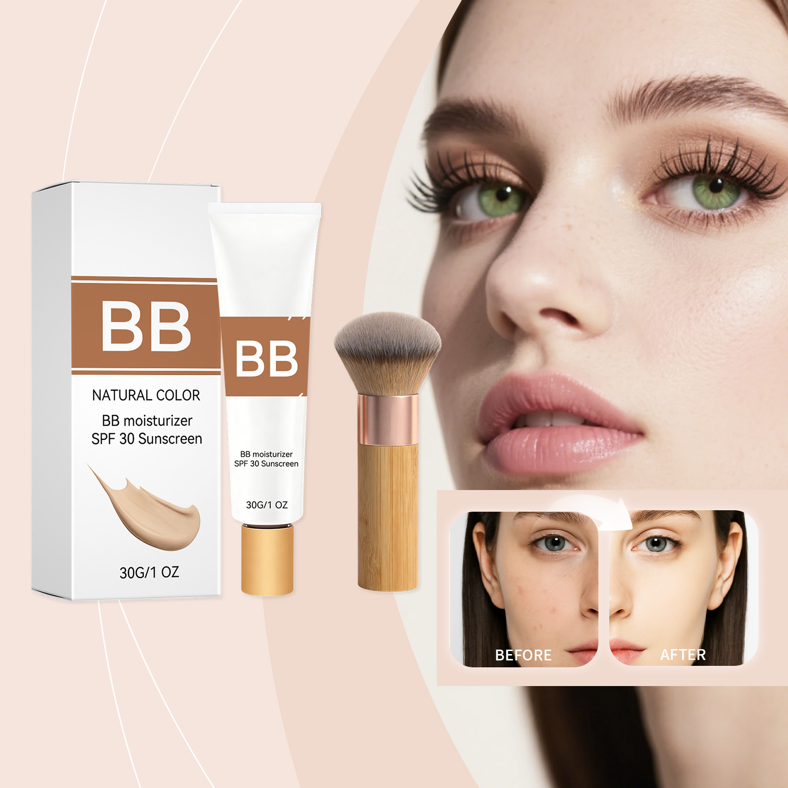 SPF 30 Tinted Moisturizer BB C - Face Moisturizer Spf のレビューと価格