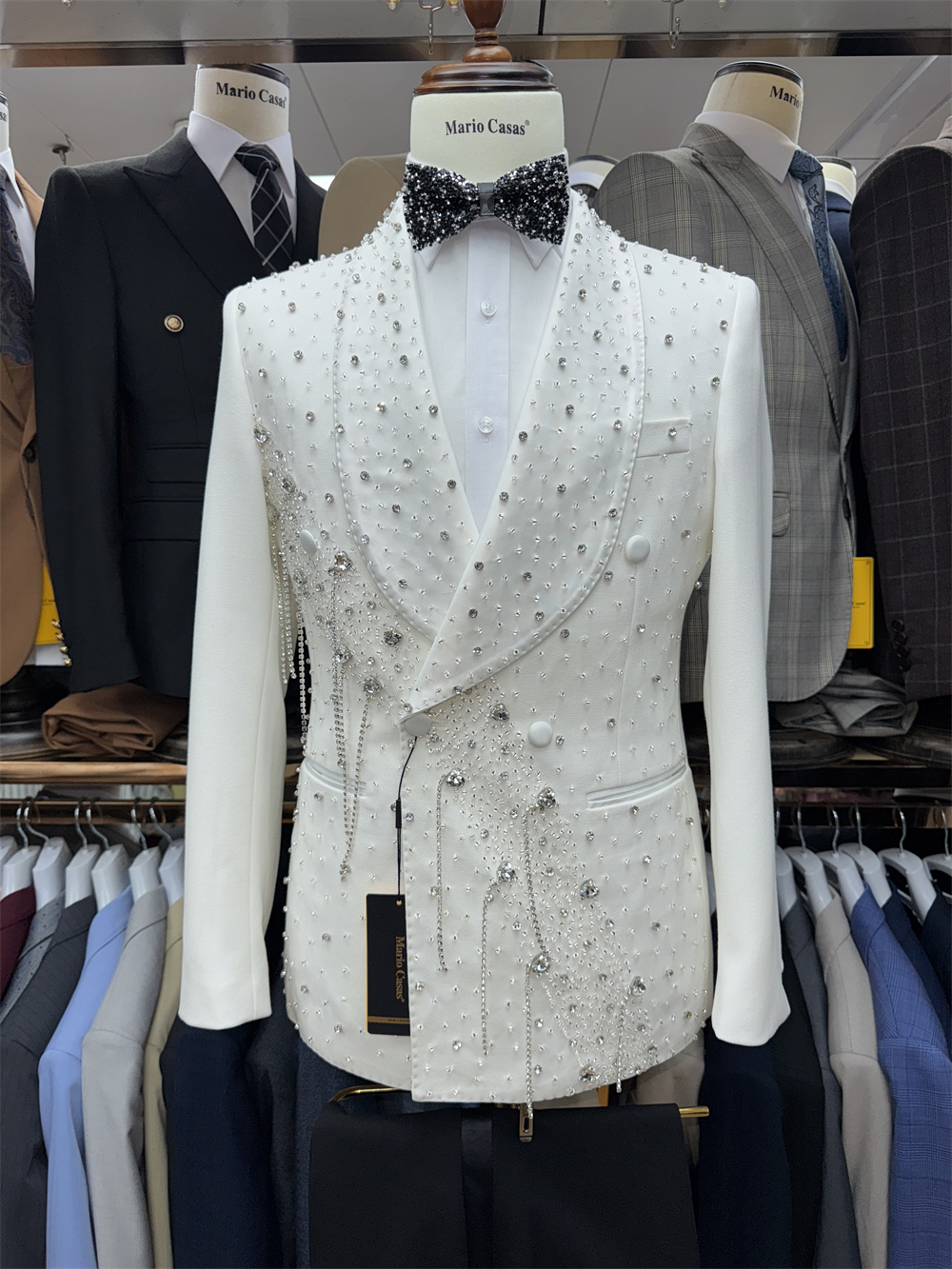 DTLumika Men's Crystals Suit S - Men'S Grooming Images のレビューと価格