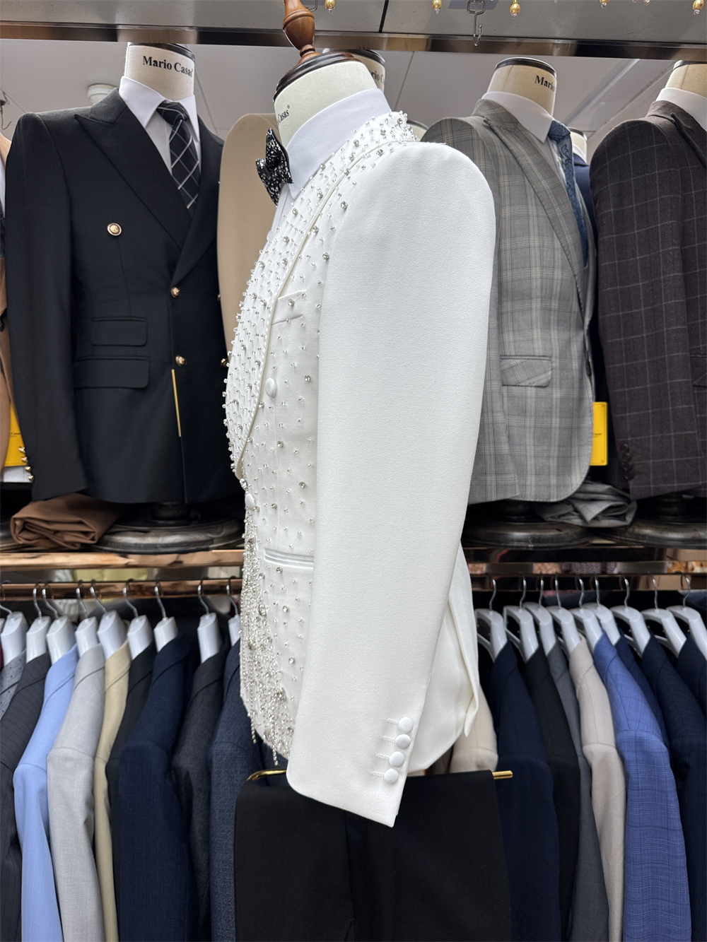 DTLumika Men's Crystals Suit S - Men'S Grooming Images のレビューと価格