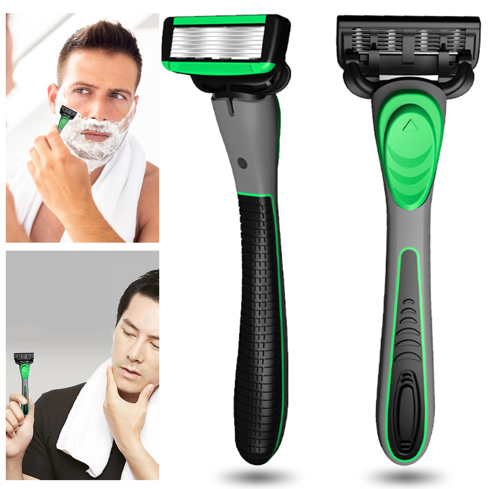 Men's 7-Layer Manual Razor Sha - Men'S Grooming Gel のレビューと価格