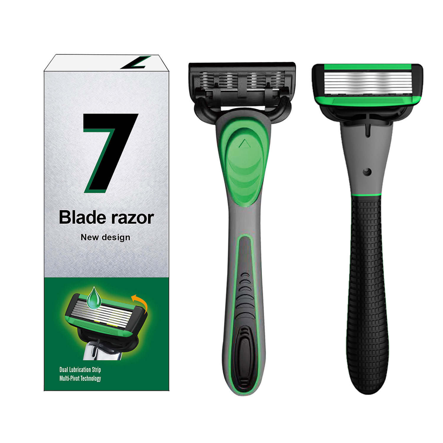 Men's 7-Layer Manual Razor Sha - Men'S Grooming Gel のレビューと価格