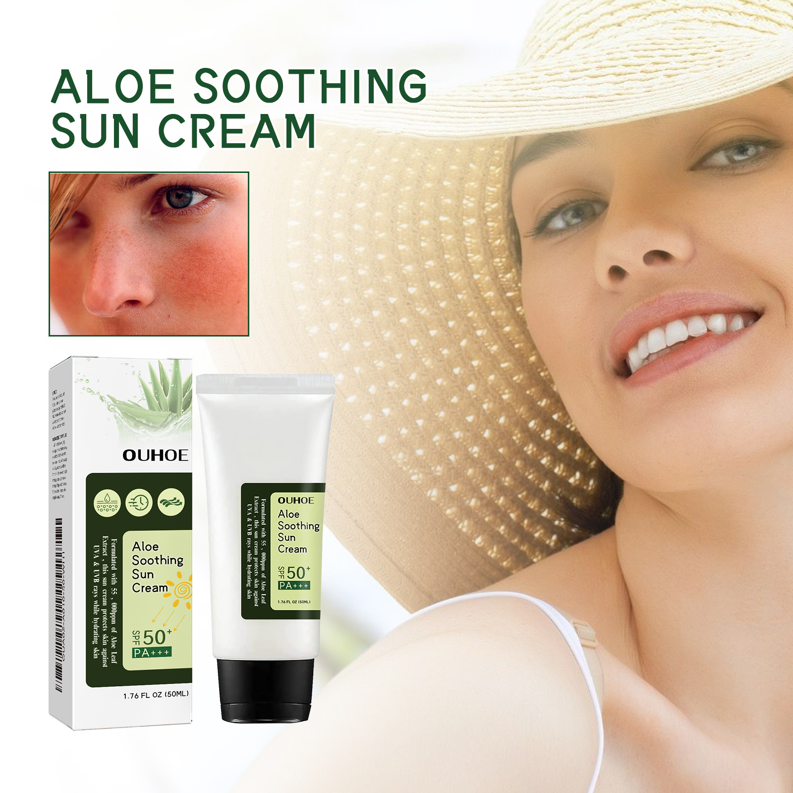 Aloe Vera Protective Cream Hyd - Face Moisturizer Spf のレビューと価格