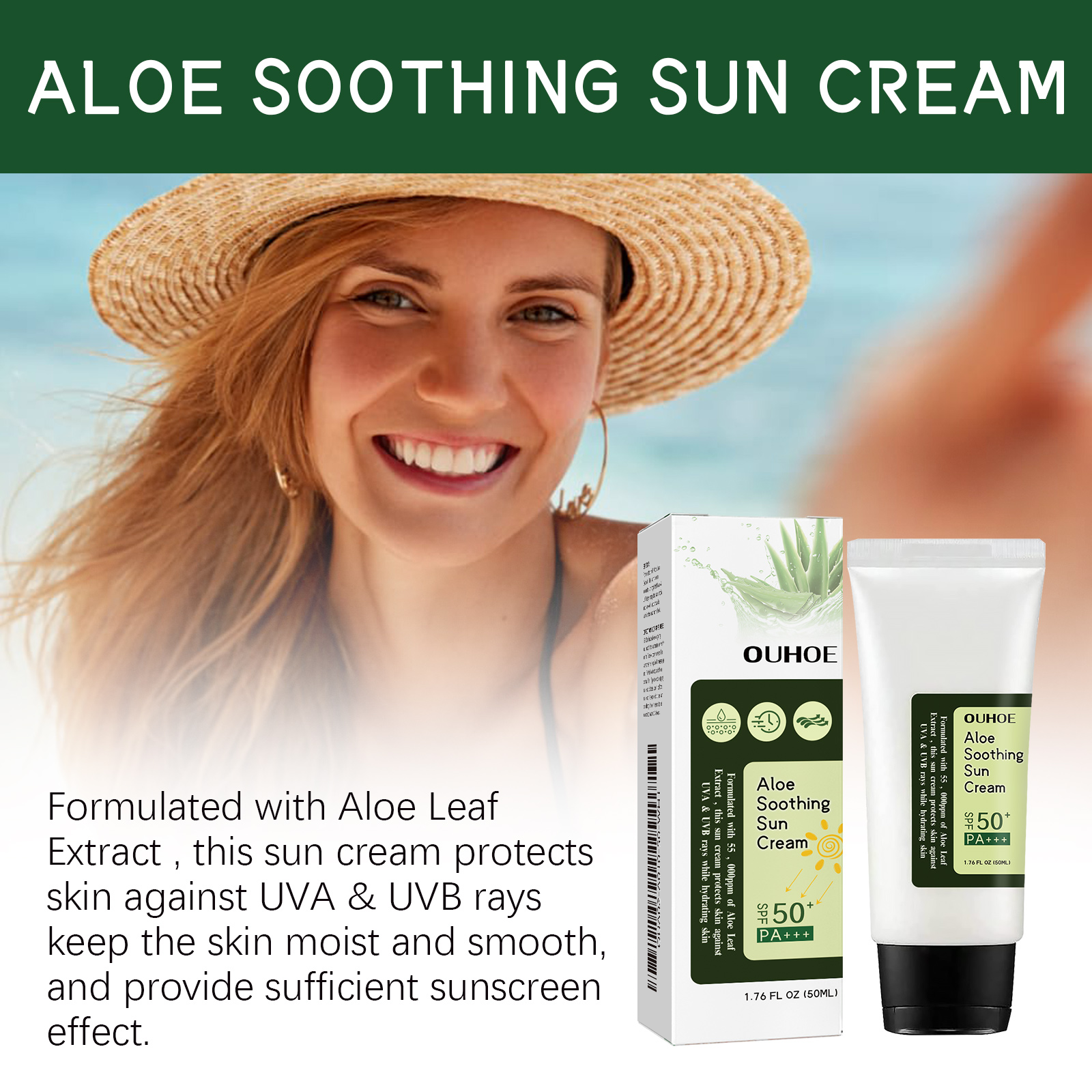 Aloe Vera Protective Cream Hyd - Face Moisturizer Spf のレビューと価格
