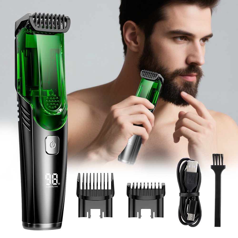 Vacuum Beard Trimme Men's Bear - Men'S Grooming Nose And Ear のレビューと価格