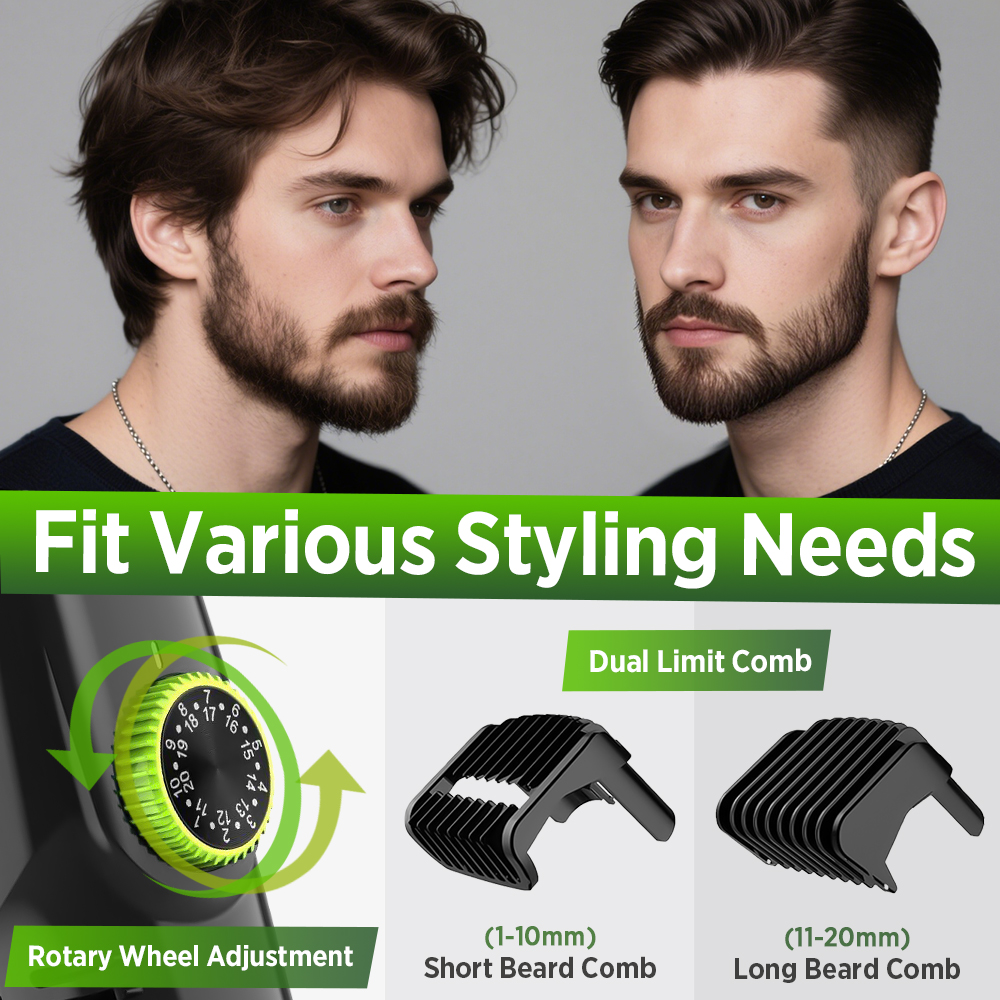 Vacuum Beard Trimme Men's Bear - Men'S Grooming Nose And Ear のレビューと価格