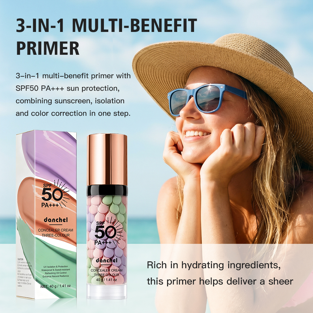 3-in-1 Primer SPF 50 Color Cor - Face Moisturizer Spf のレビューと価格