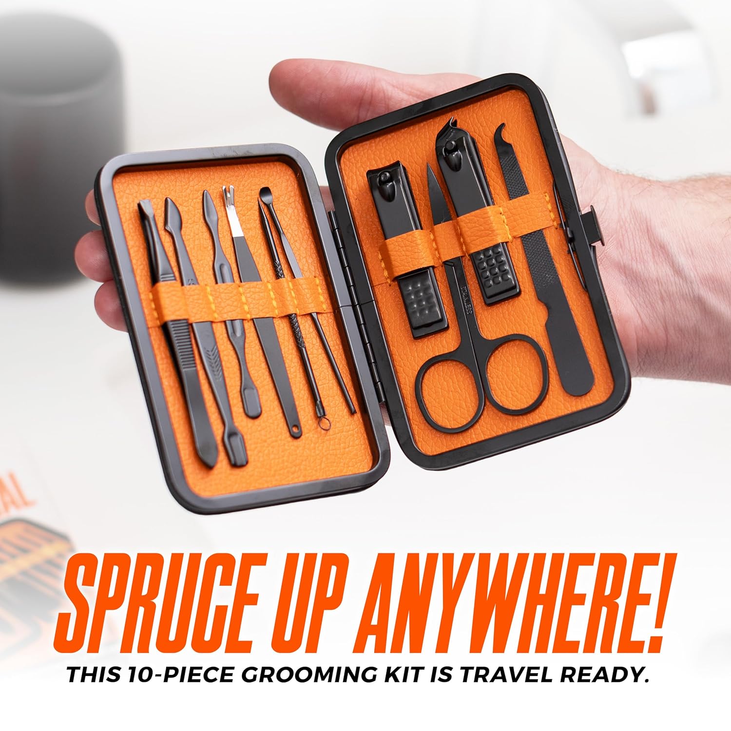 10-Piece Manicure & Pedicure K - Men'S Grooming Images のレビューと価格