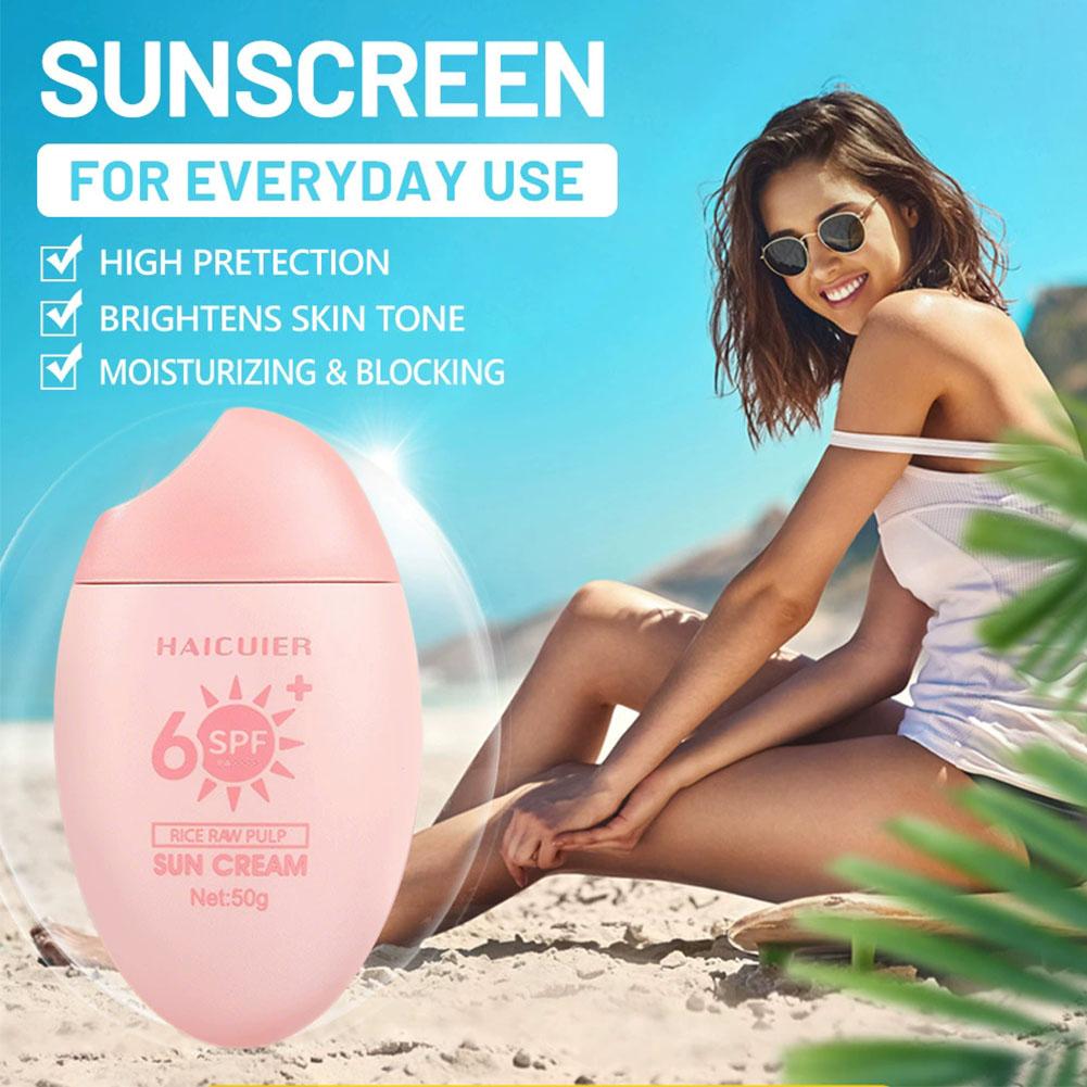 SPF50+ Sunscreen Rice Raw Pulp - Face Moisturizer Spf のレビューと価格