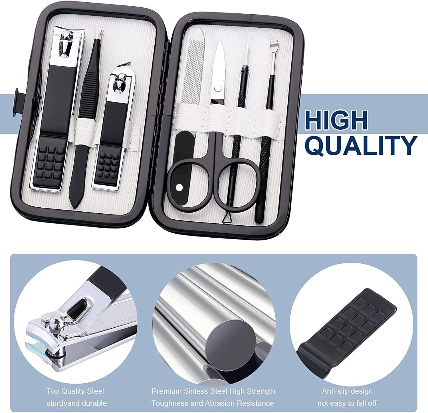 Nail Clippers Set Professional - Men'S Grooming Images のレビューと価格