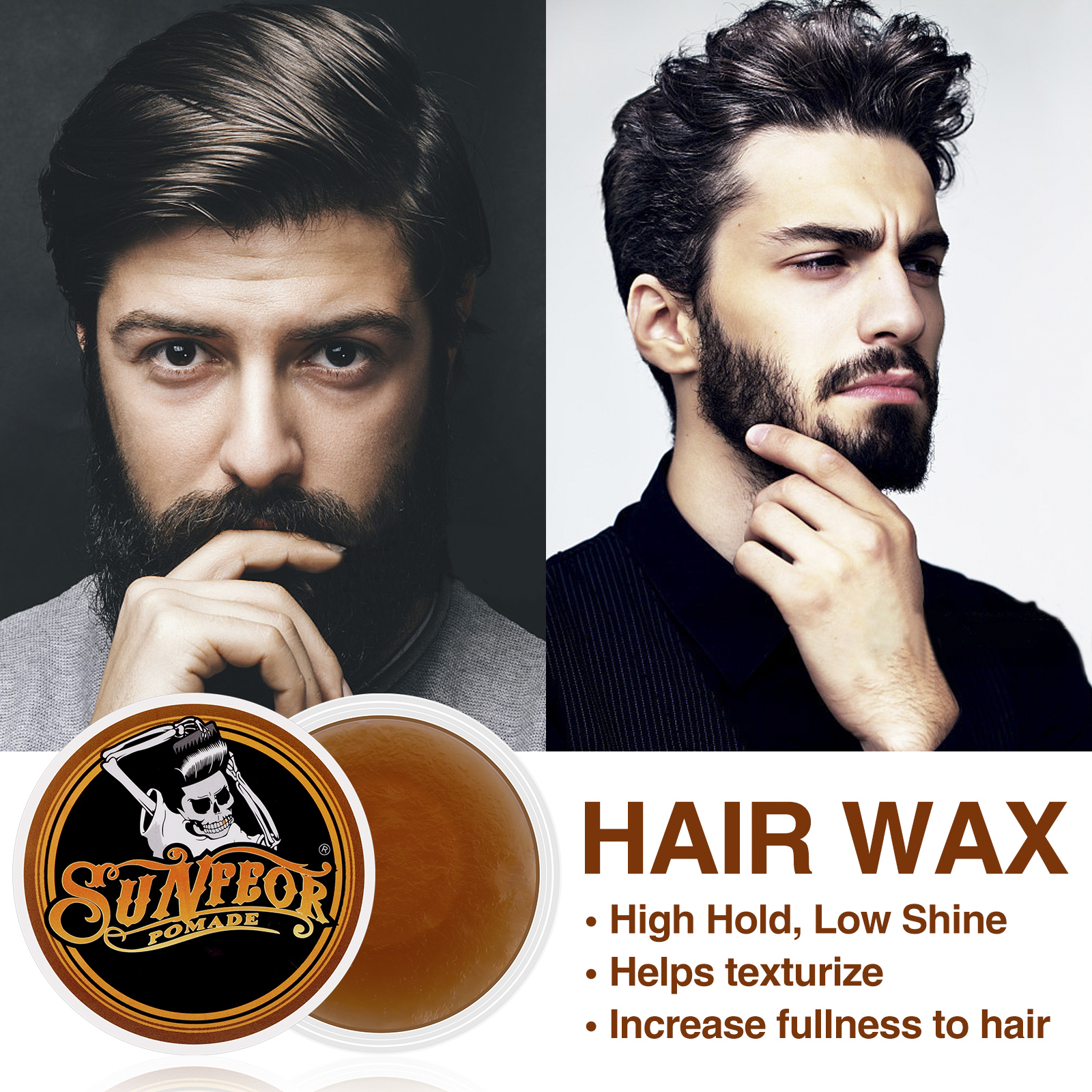 Professional Men Hair Wax Past - Men'S Grooming Gel のレビューと価格