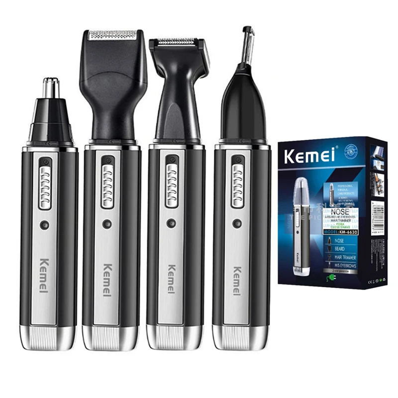 Kemei rechargeable electric al - Men'S Grooming Nose And Ear のレビューと価格