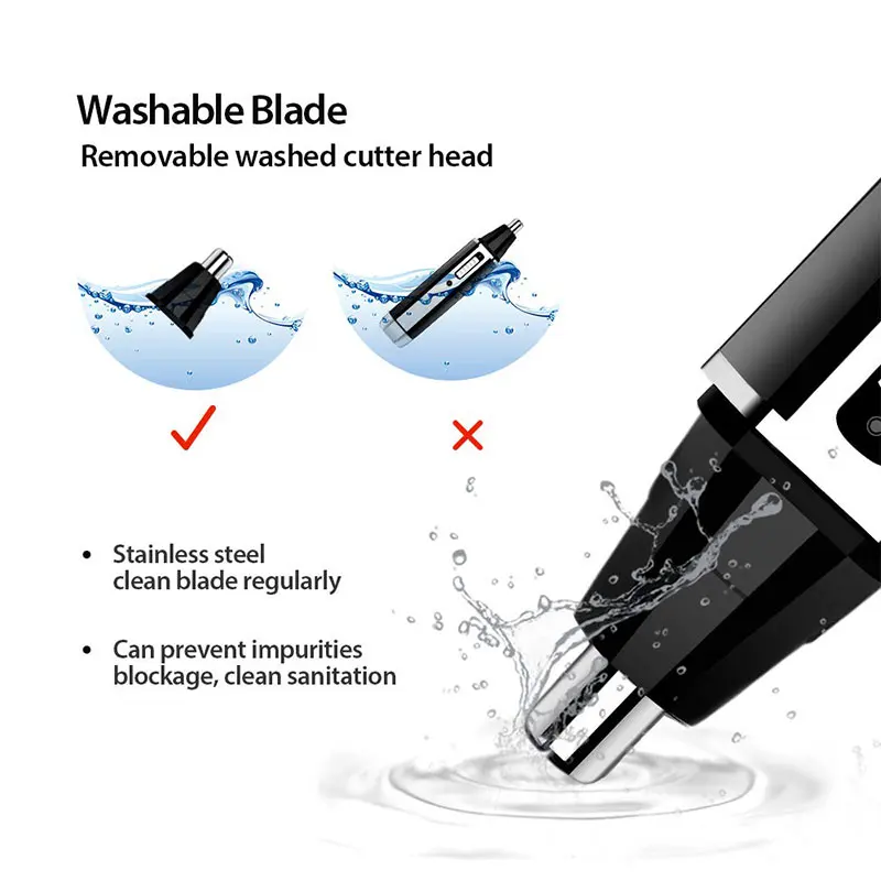 Kemei rechargeable electric al - Men'S Grooming Nose And Ear のレビューと価格