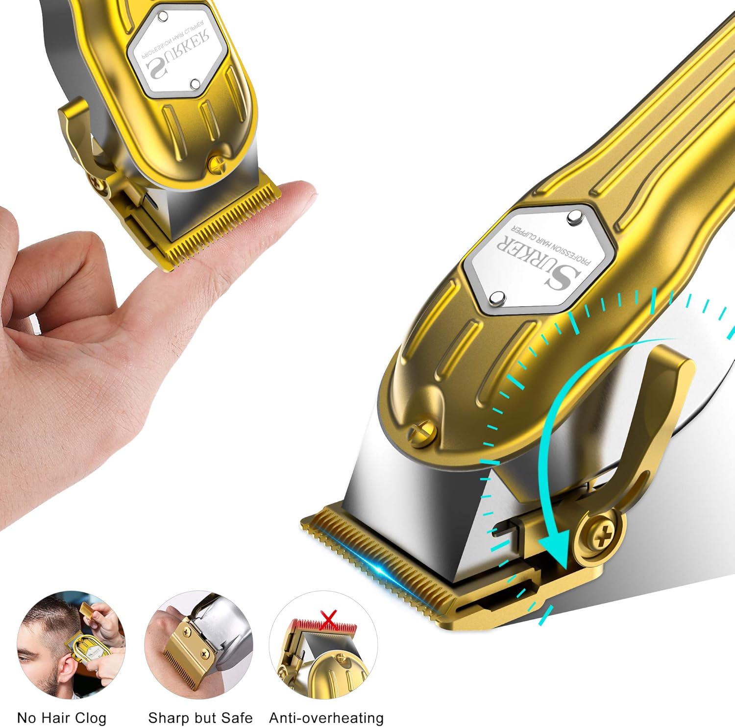 Professional Cordless Hair Cli - Men'S Grooming Images のレビューと価格