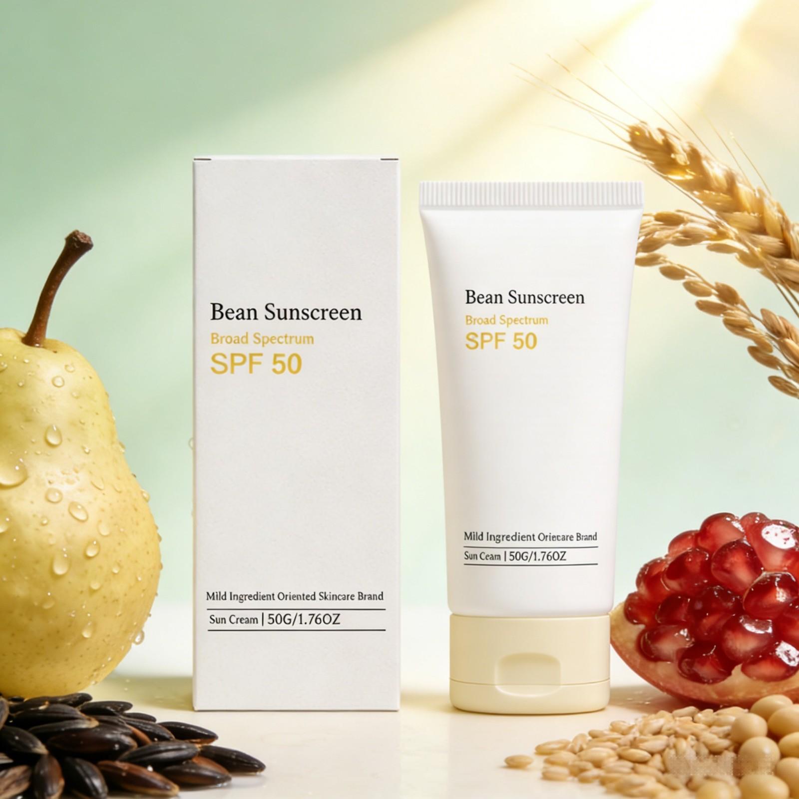 Bean Korean Sunscreen Spf 50 A - Face Moisturizer Spf のレビューと価格