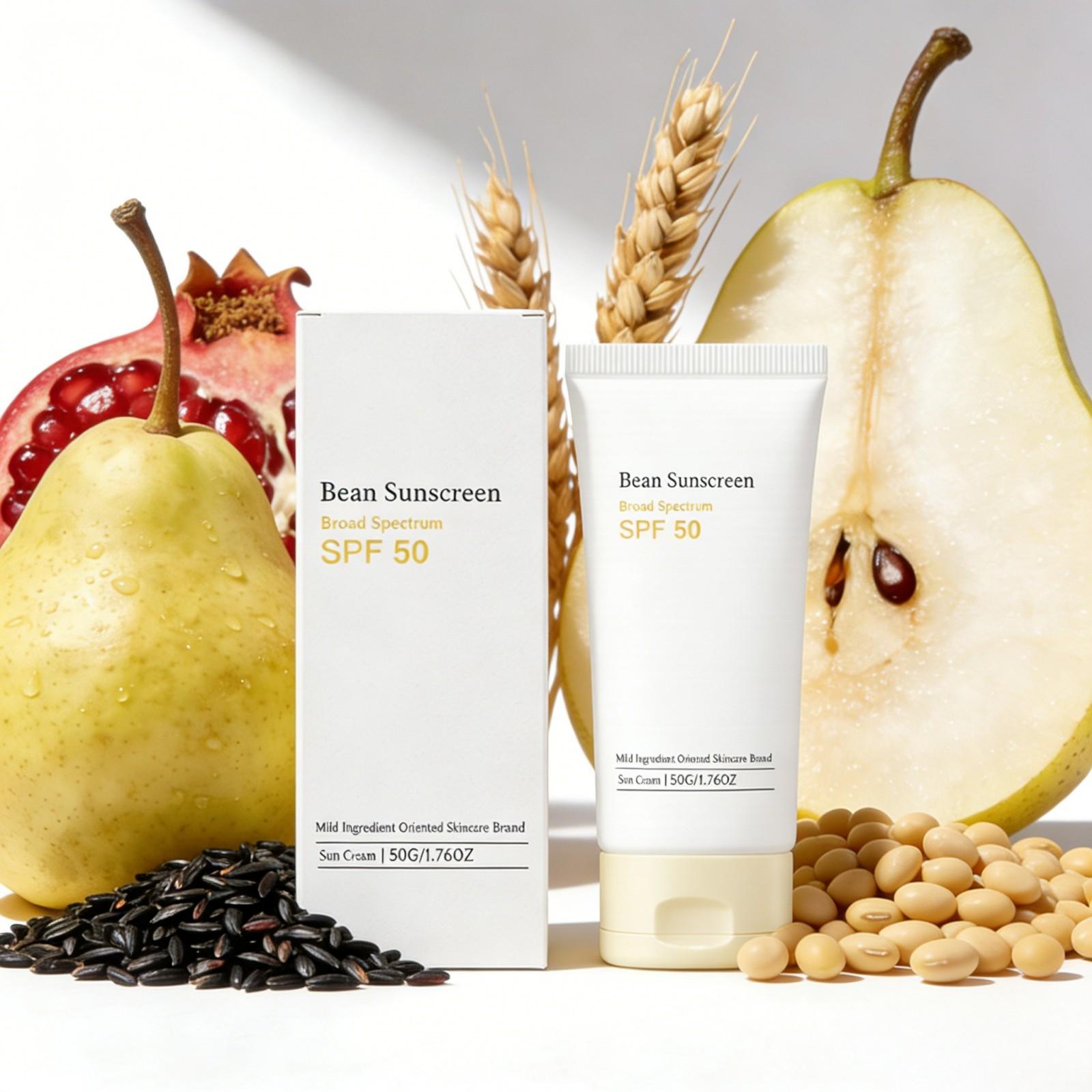 Bean Korean Sunscreen Spf 50 A - Face Moisturizer Spf のレビューと価格