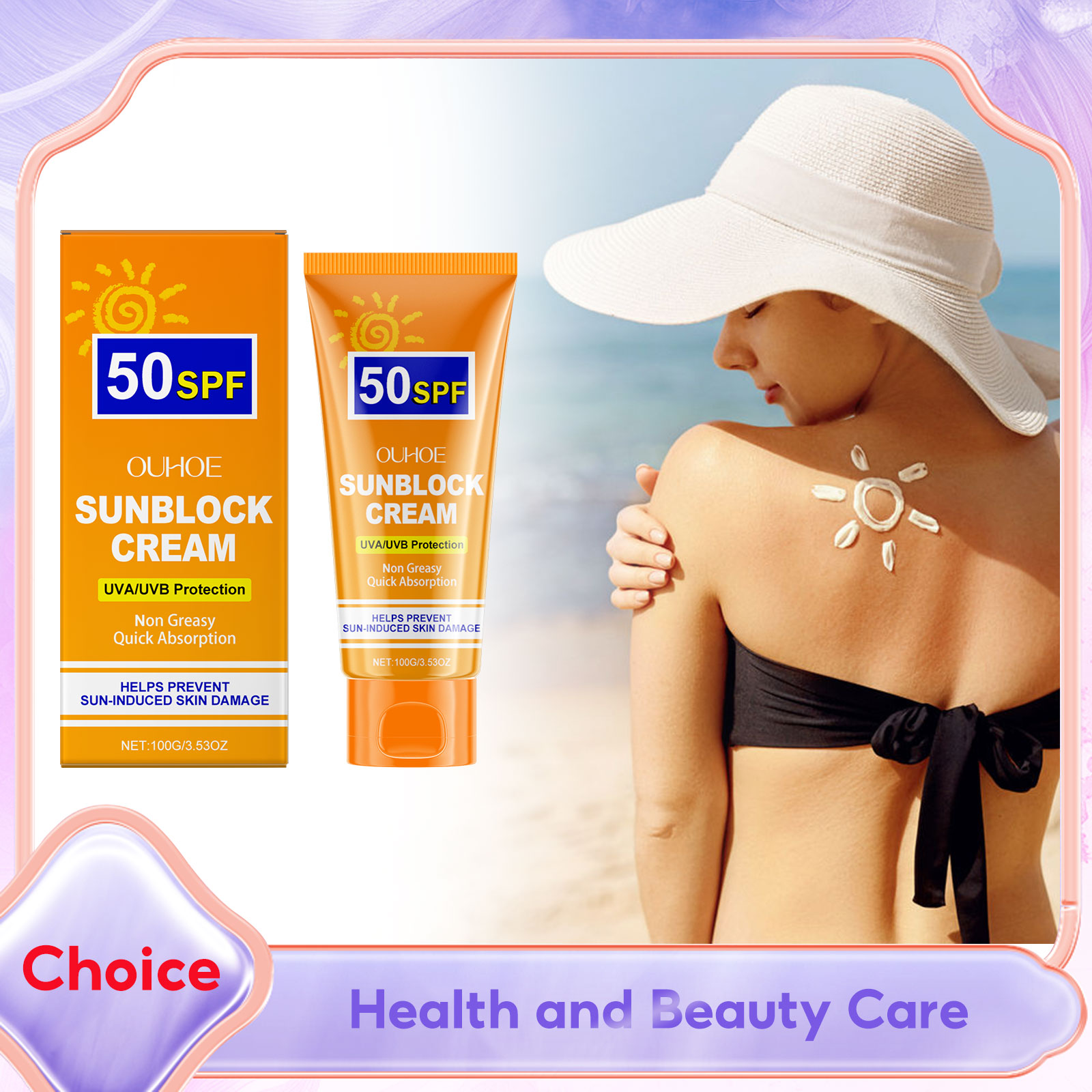 Facial Body Sunscreen SPF50 Wh - Face Moisturizer Spf のレビューと価格