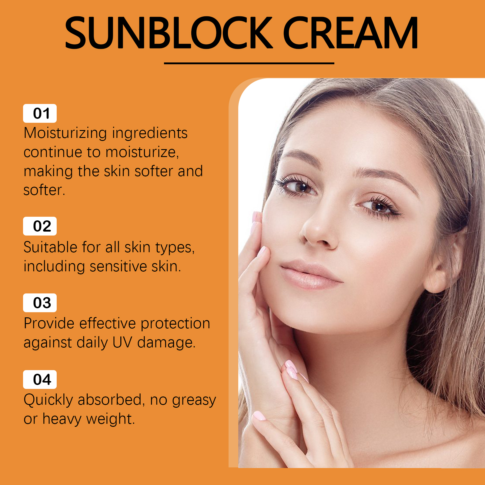 Facial Body Sunscreen SPF50 Wh - Face Moisturizer Spf のレビューと価格