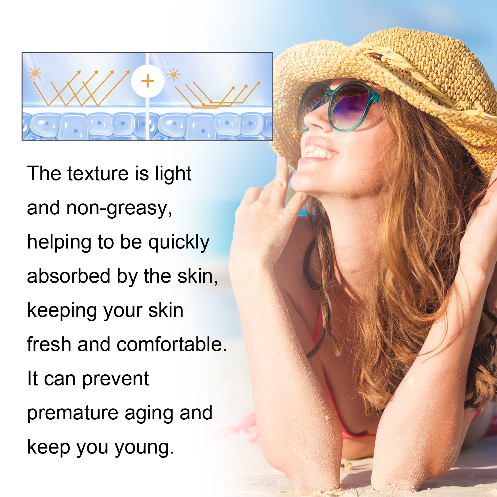Spf 100 Body Sunblock Cream Ge - Face Moisturizer Spf のレビューと価格