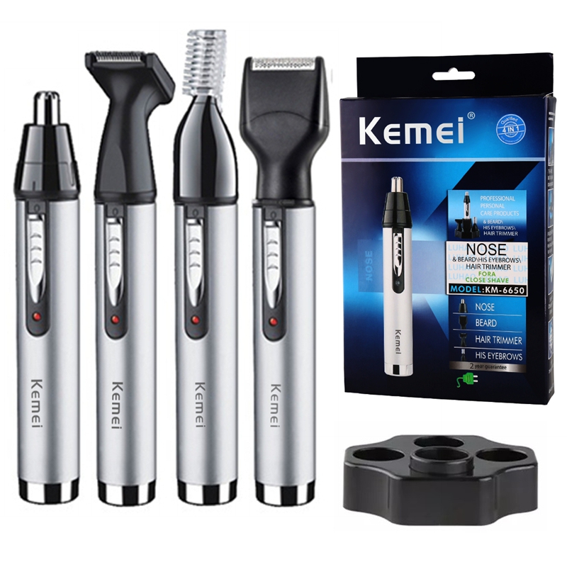 Kemei Rechargeable All in One  - Men'S Grooming Nose And Ear のレビューと価格