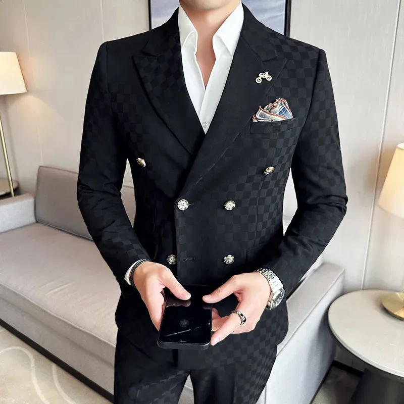 Fashion Men Suits 2 Piece Coat - Men'S Grooming Spot のレビューと価格