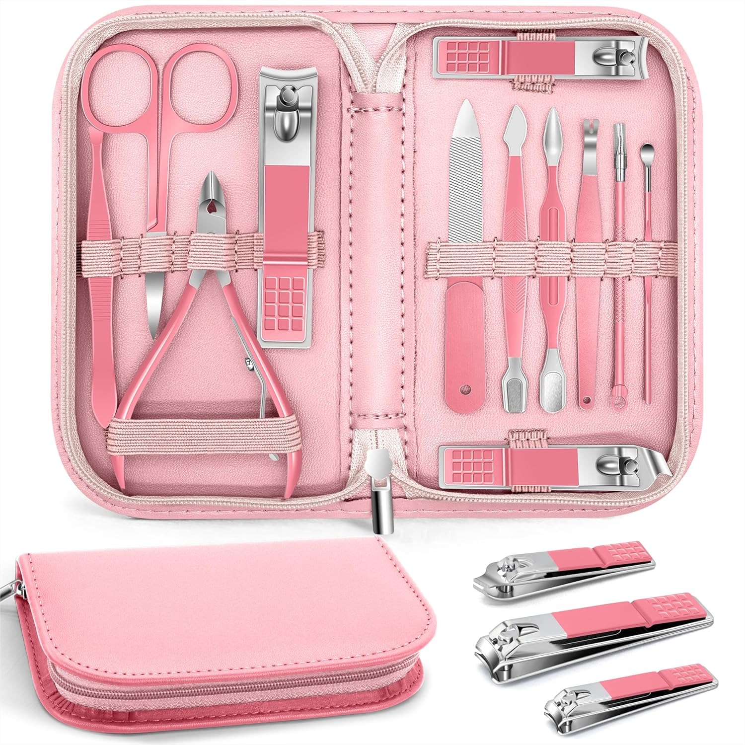 12 Pcs Manicure Pedicure Set w - Men'S Grooming Images のレビューと価格