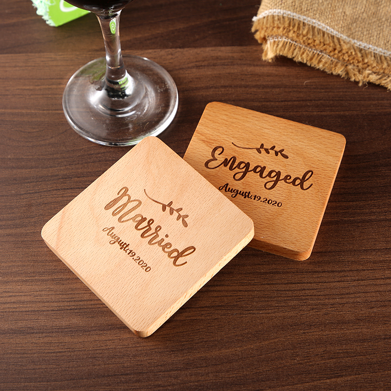 Personalized Wedding Coaster , - Men'S Grooming House のレビューと価格
