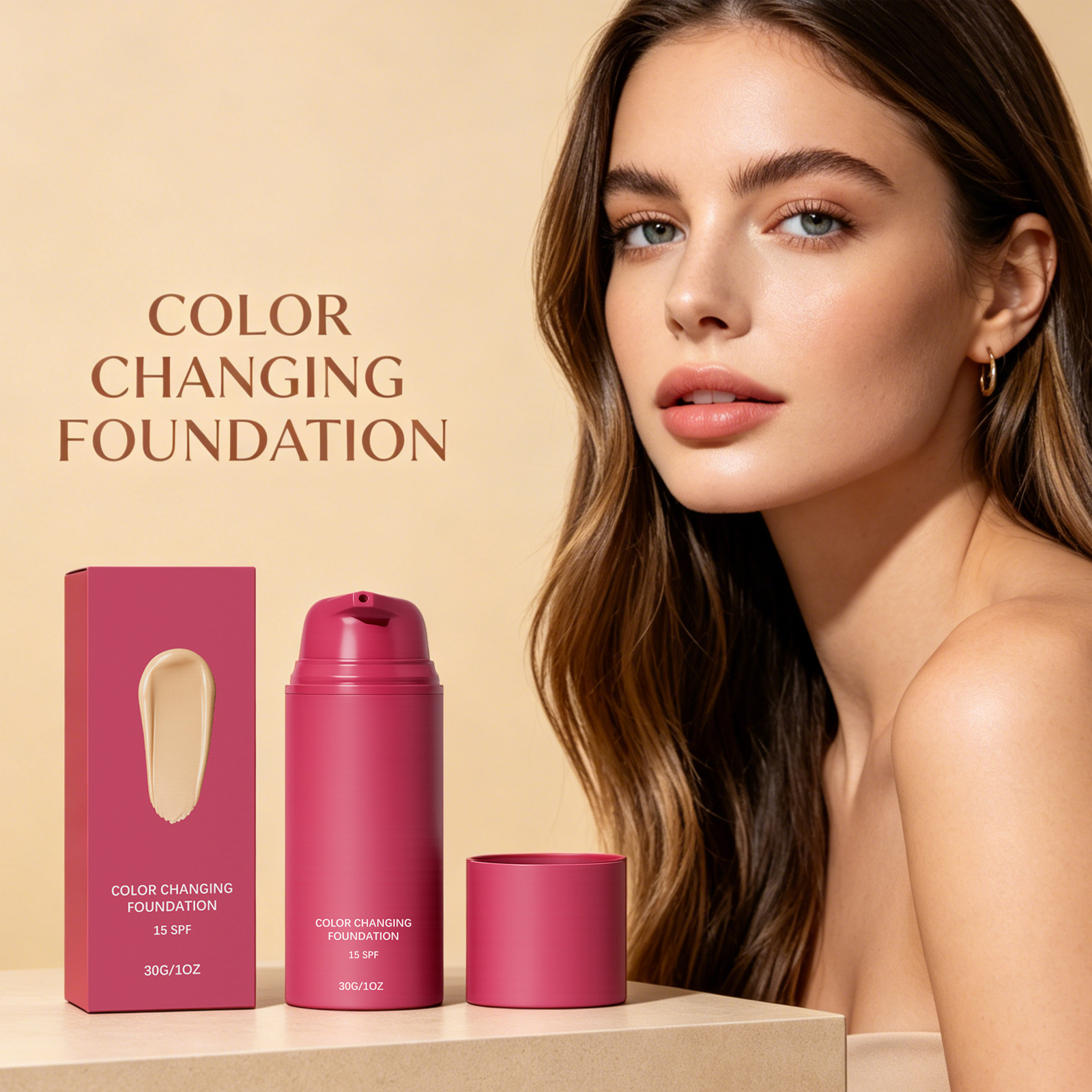 Liquid Foundation SPF 15 Color - Face Moisturizer Spf のレビューと価格