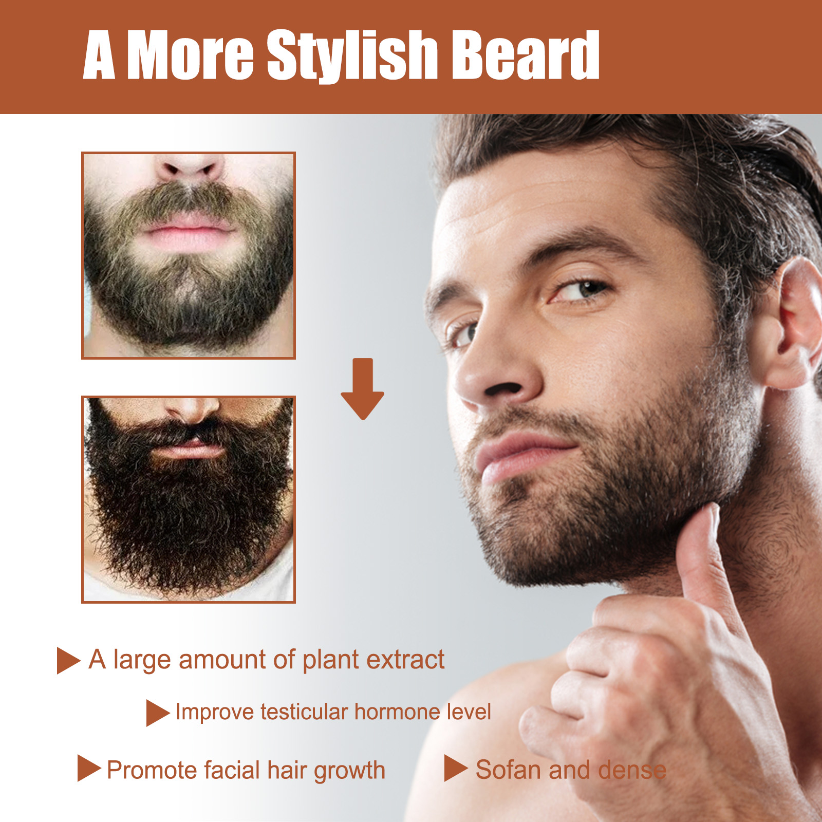 Natural Beard Growth Oil For M - Mens Grooming Treatment のレビューと価格