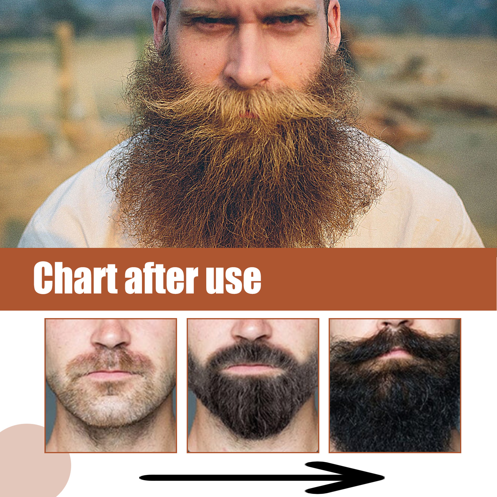 Natural Beard Growth Oil For M - Mens Grooming Treatment のレビューと価格