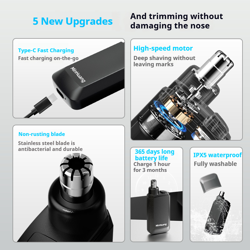 Electric Nose Hair Trimmer for - Men'S Grooming Nose And Ear のレビューと価格
