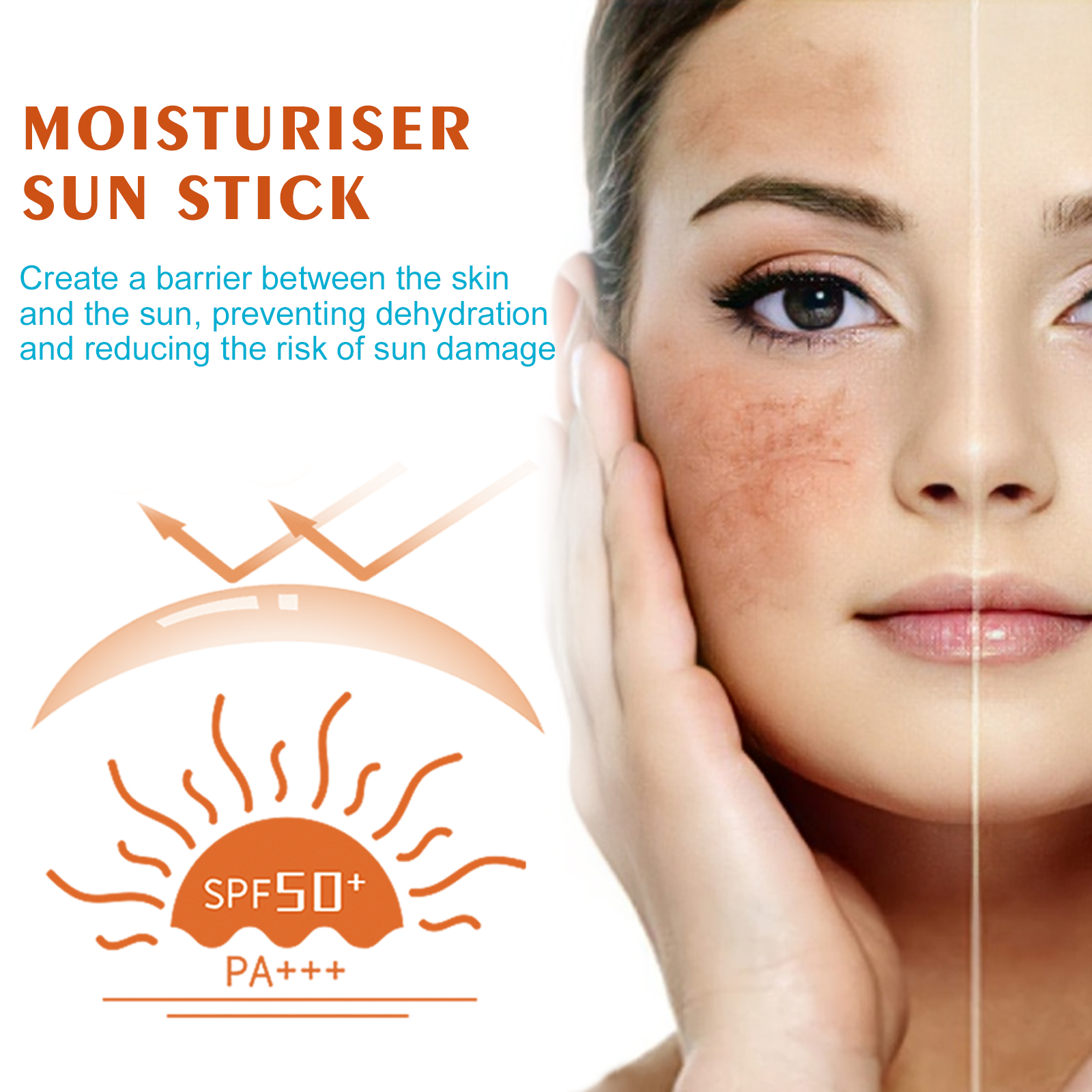 50+ Sun Protective Sunproof Cr - Face Moisturizer Spf のレビューと価格