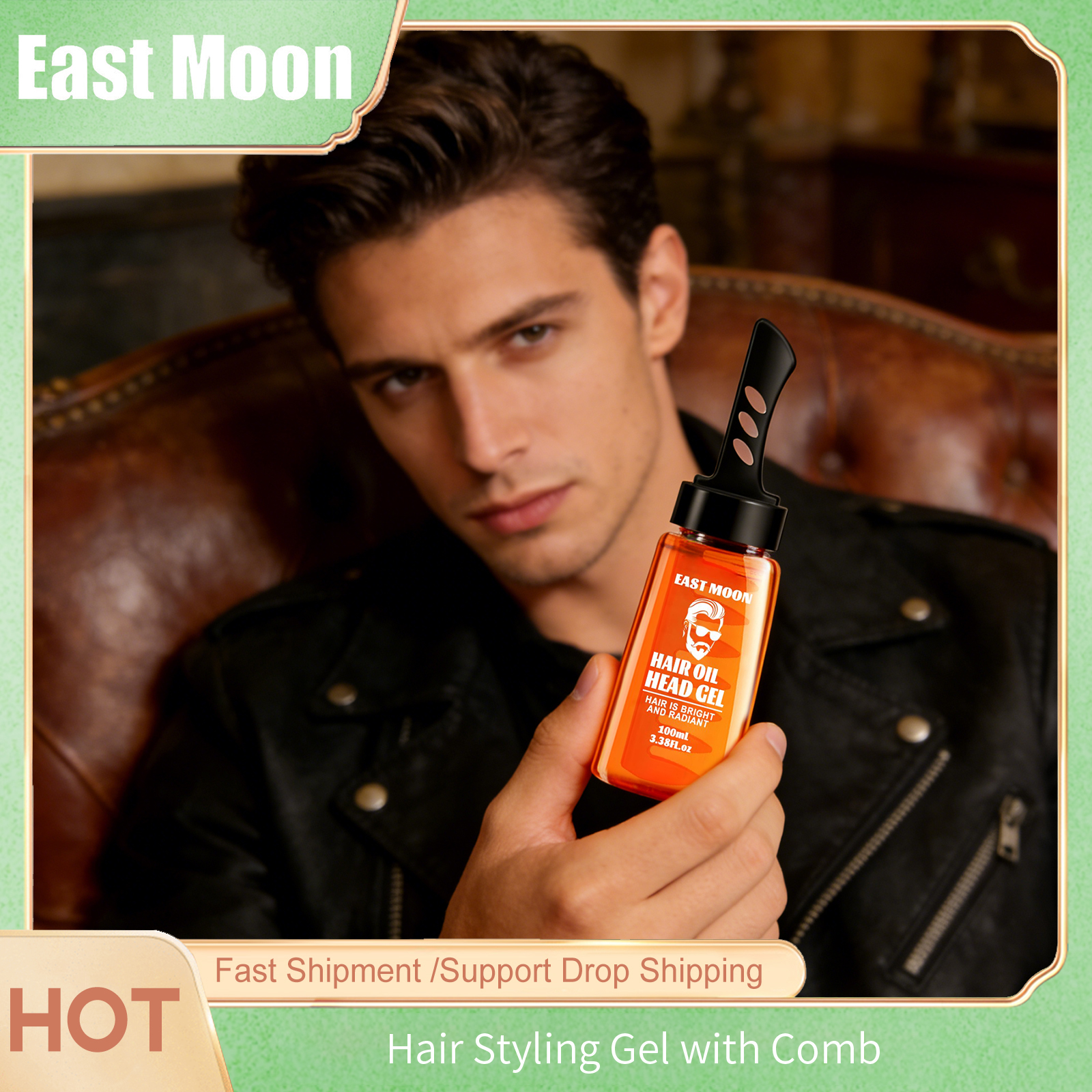 2 in 1 Hair Wax Gel With Wide  - Men'S Grooming Gel のレビューと価格