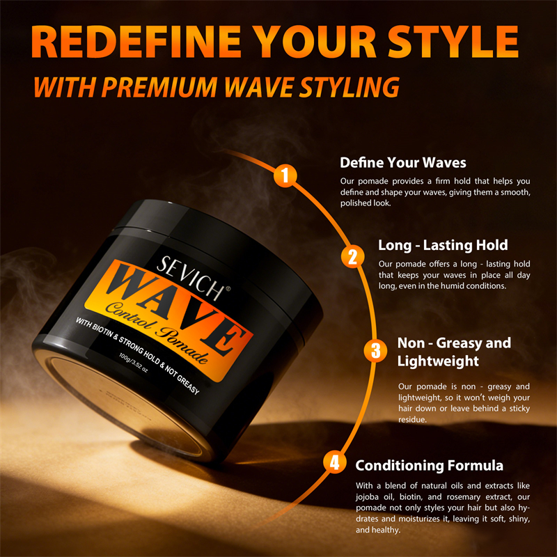 Deep Wave Pomade for African B - Men'S Grooming Gel のレビューと価格