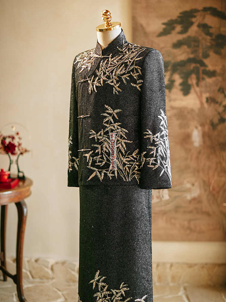 Xiuhe Dress Black Senior Groom - Men'S Grooming For Marriage のレビューと価格