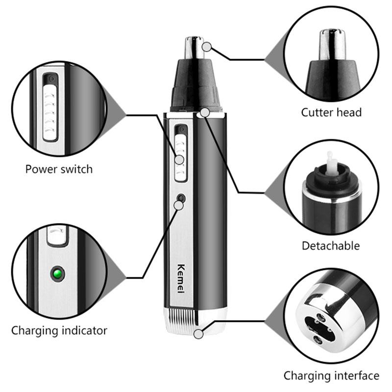 Keme 4in1 Nose Hair Trimmer Fo - Men'S Grooming Nose And Ear のレビューと価格