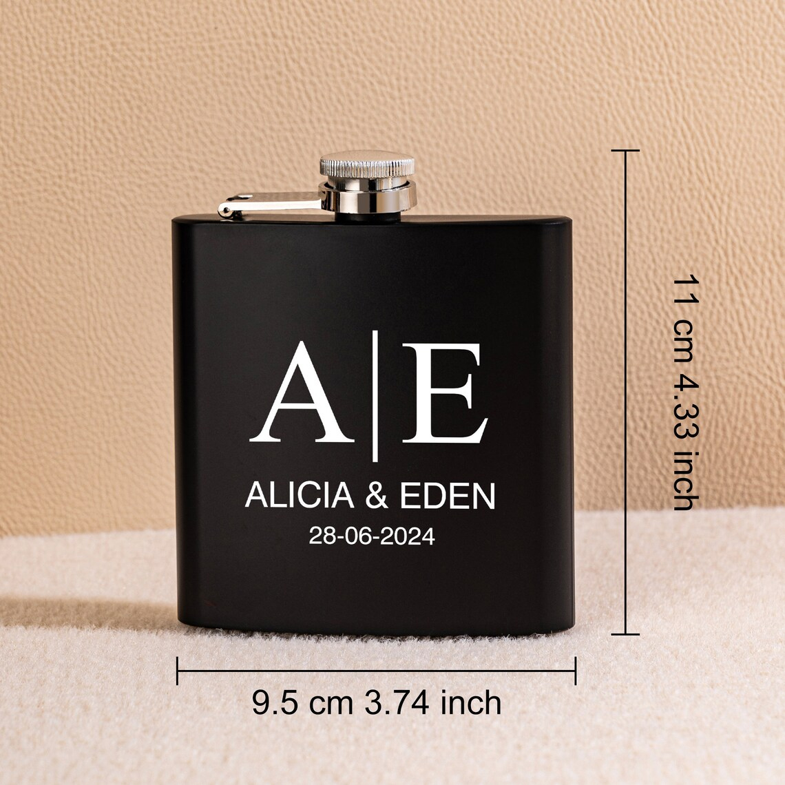 Personalized Hip Flask Bottle  - Men'S Grooming House のレビューと価格