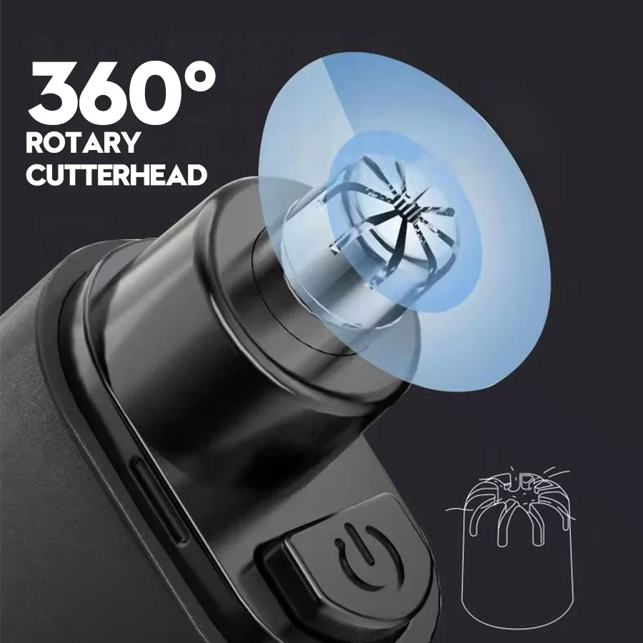Rechargeable Nose Hair Trimmer - Men'S Grooming Nose And Ear のレビューと価格