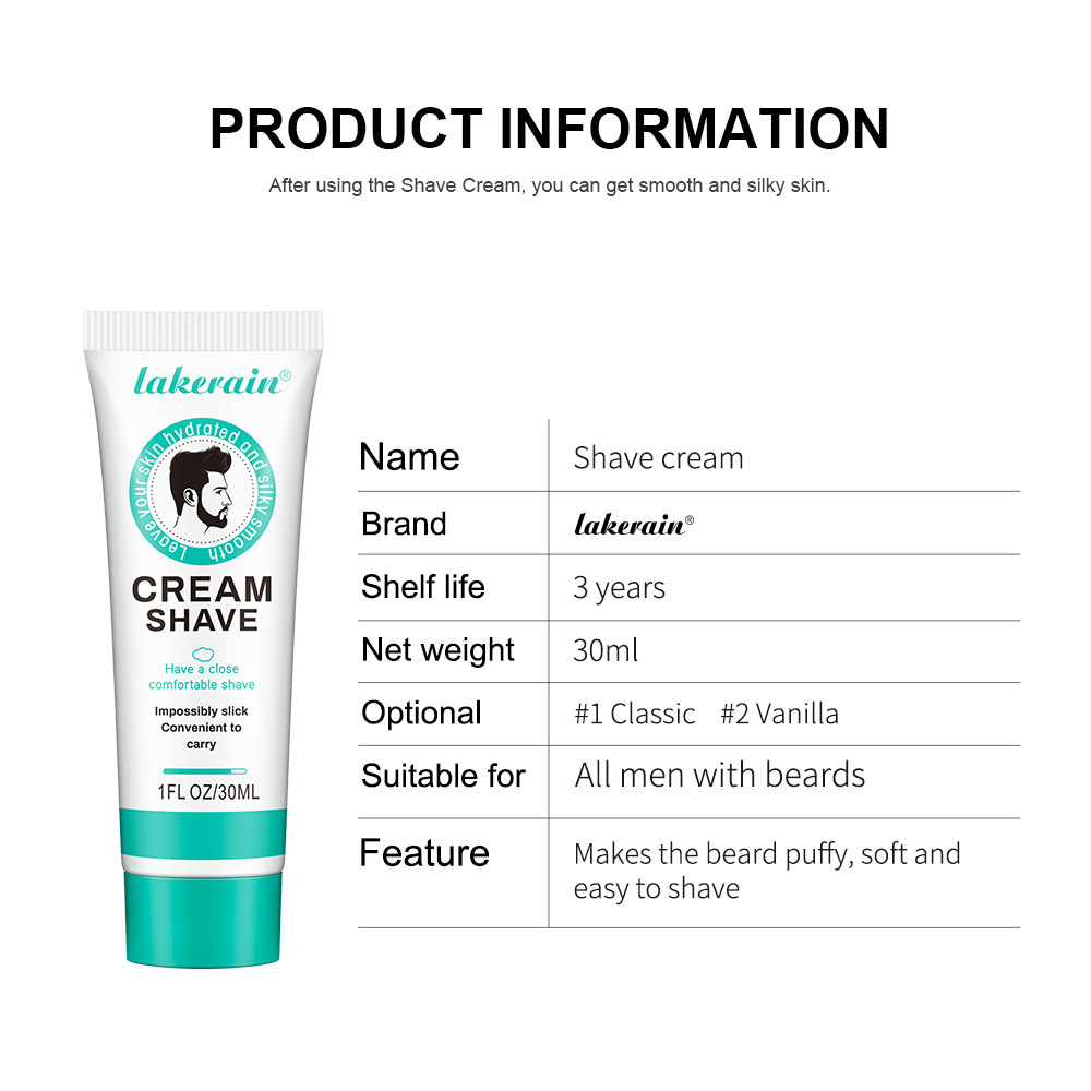 lakerain Shave Cream Shave Gel - Men'S Grooming Gel のレビューと価格